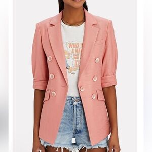 Veronica Beard Pink Rosewood Odile Dickey Jacket Blazer NWOT